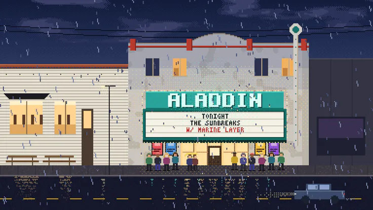 Portland in Pixels · Aladdin, 7:40 PM