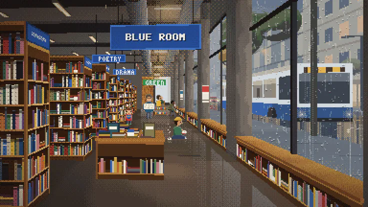 Portland in Pixels · City of Books, 4:15 PM