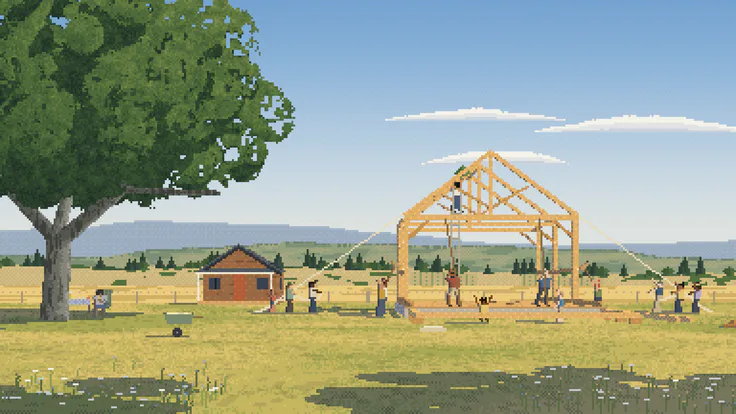 Post-Economic Life · Raising the Barn, 10:30 AM