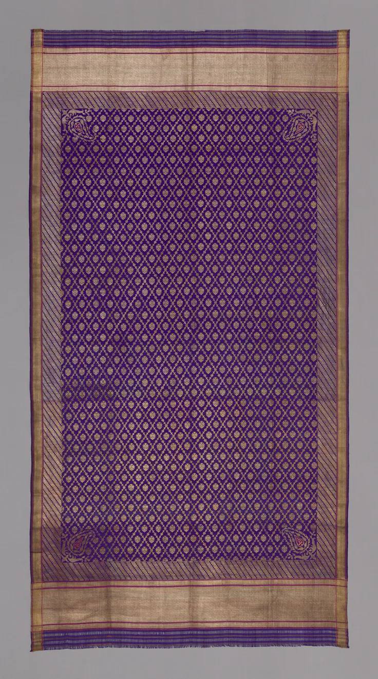 Scarf: textile by Eastern India, 19th century.
