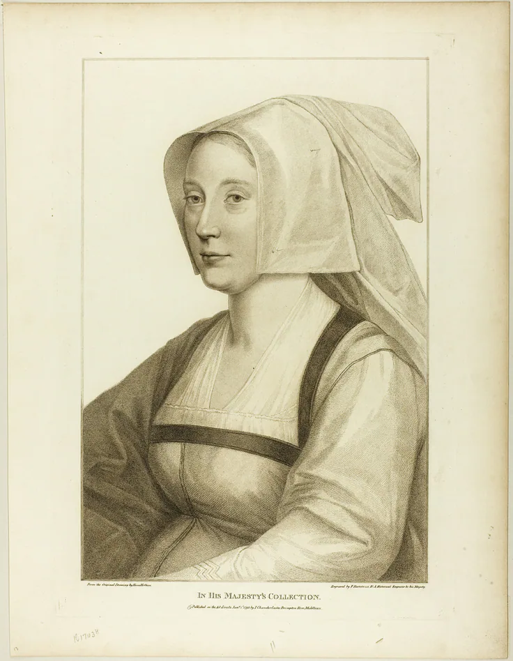 Portrait of a Woman: stipple engraving on cream wove paper by Francesco Bartolozzi, January 1, 1798.