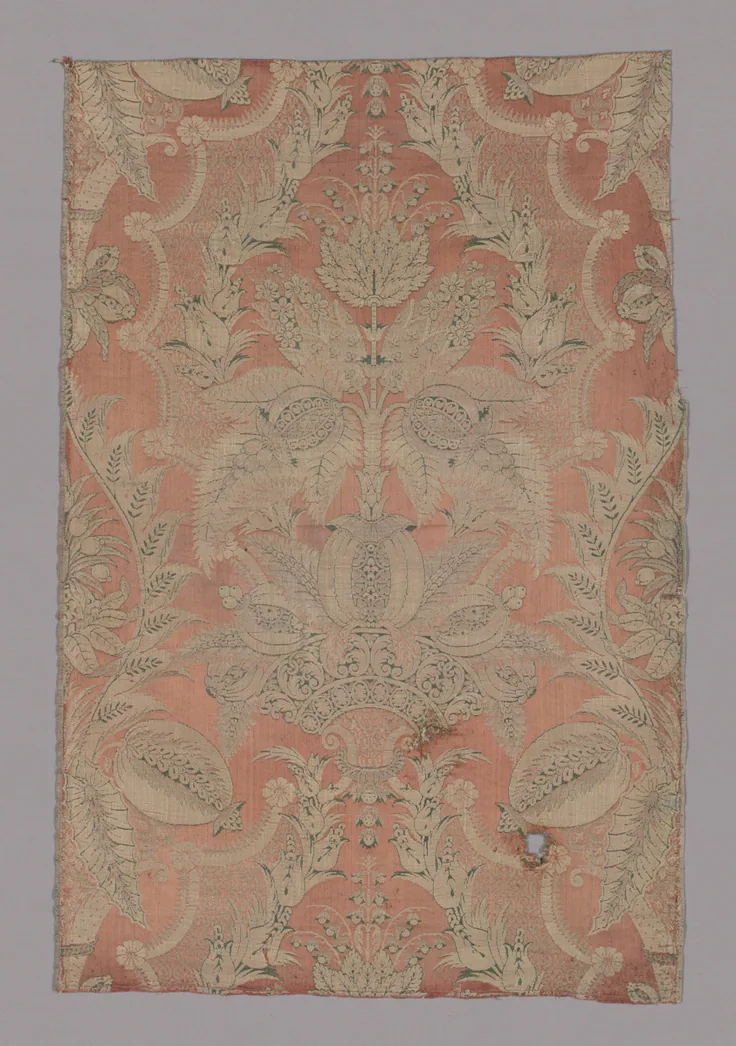 Panel: textile by France, c. 1724/27.
