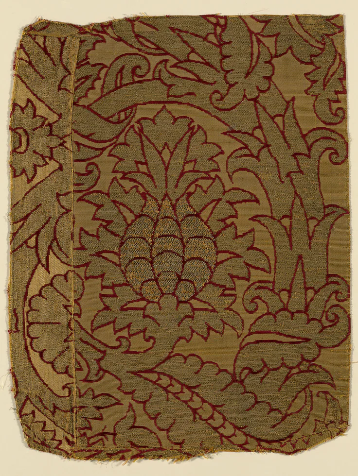 Fragment: textile by Italy, 1450-1500.