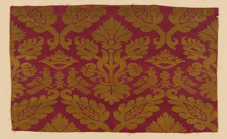 Fragment: textile by Italy, 16th century.
