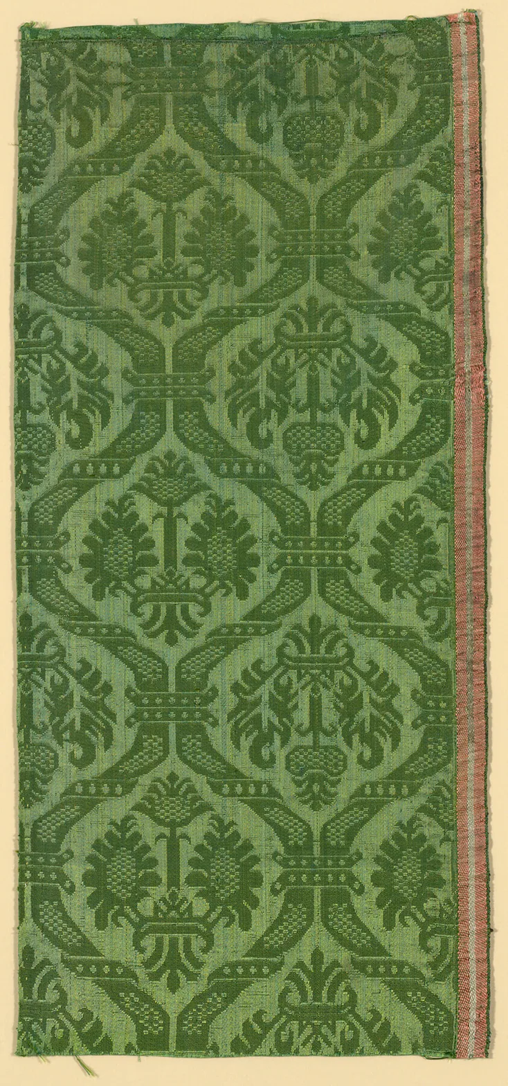 Fragment: textile by Italy, 1575/1625.