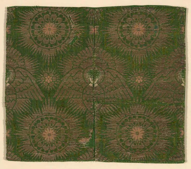 Fragment: textile by Italy, 1425-1475.