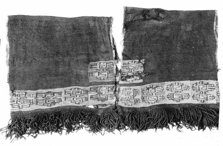 Tunic: textile by Nasca, 800-900.