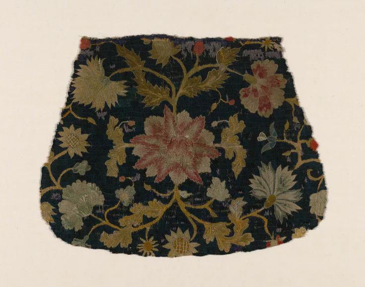 Chair Seat: textile by Abigail Davenport Williams, c. 1717.