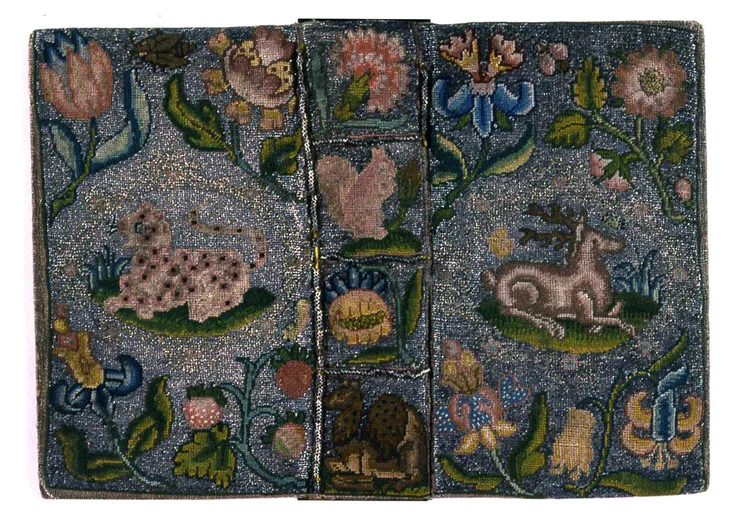 Book Cover for the Holy Bible: textile by England, c. 1700.