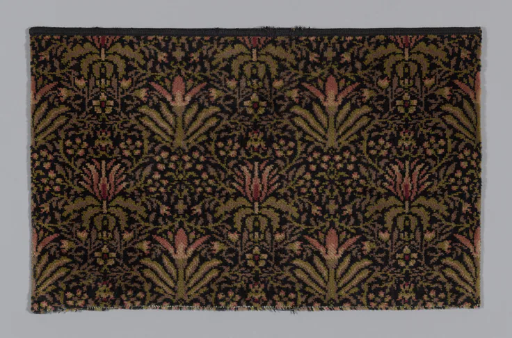 "Lily" Carpet: textile by Designed by William Morris, Design by 1877, made 1877–1940.