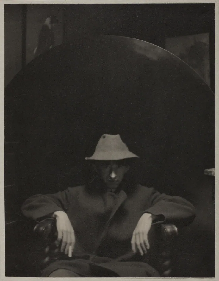 John Marin: platinum print by Alfred Stieglitz, 1910.