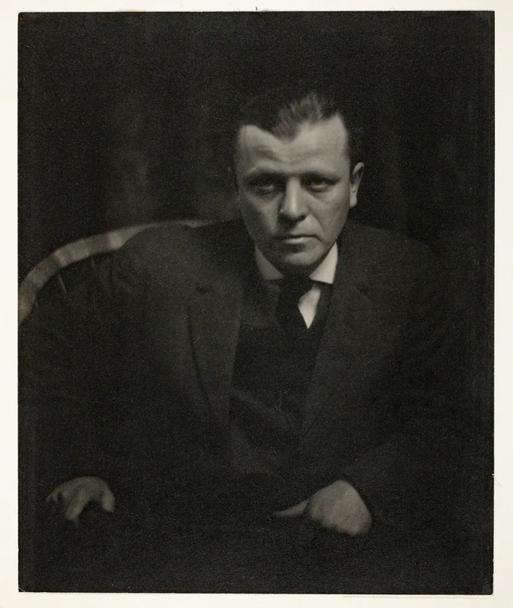 Arthur G. Dove: platinum print by Alfred Stieglitz, 1912.
