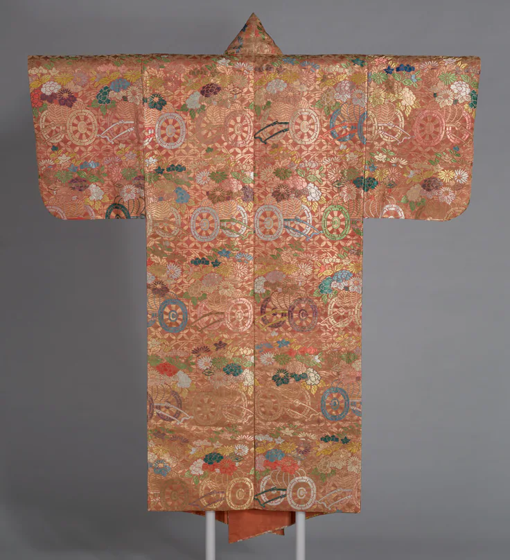 Atsuita karaori (Noh Costume): textile by Japan, late Edo period (1789–1868), 1801/25.