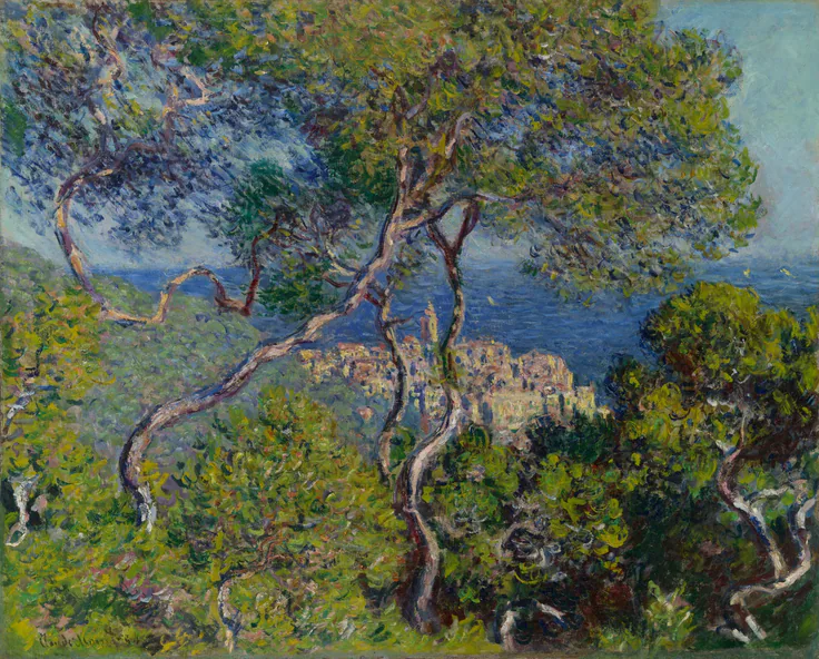 Bordighera: oil on canvas by Claude Monet, 1884.