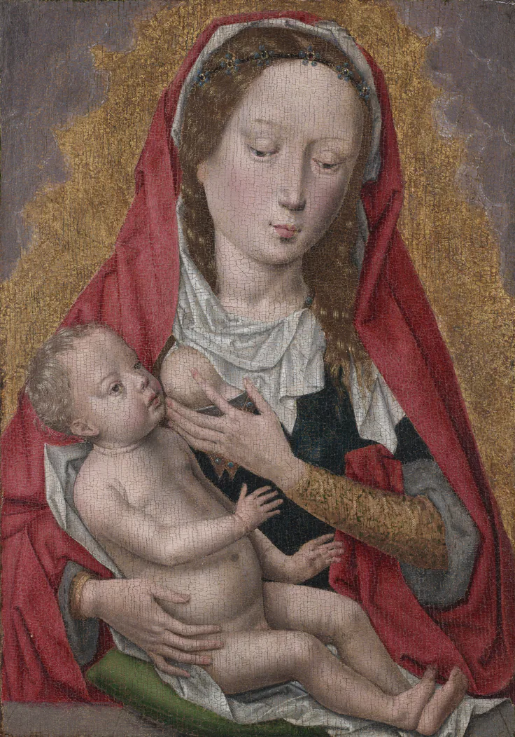 Virgin and Child: oil on wood by Hans Memling, c. 1470–80.
