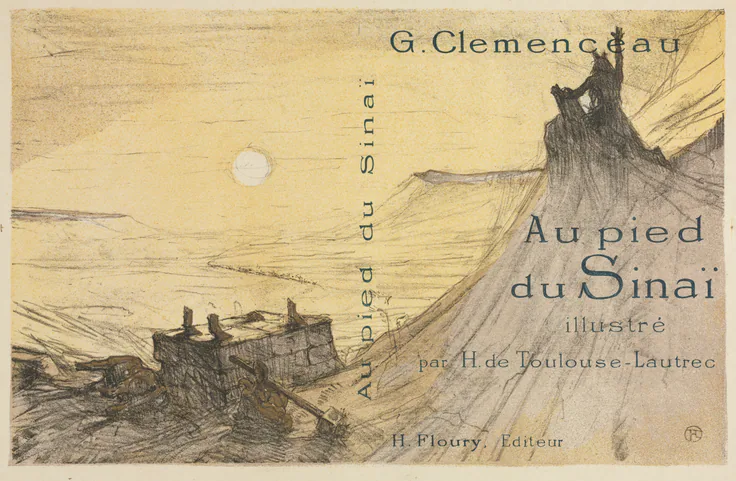 Front Cover: lithograph by Henri de Toulouse-Lautrec, 1898.