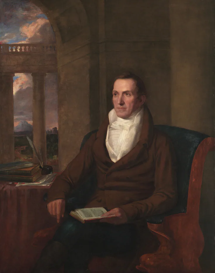 Samuel Williams: oil on canvas by Washington Allston, c. 1817.