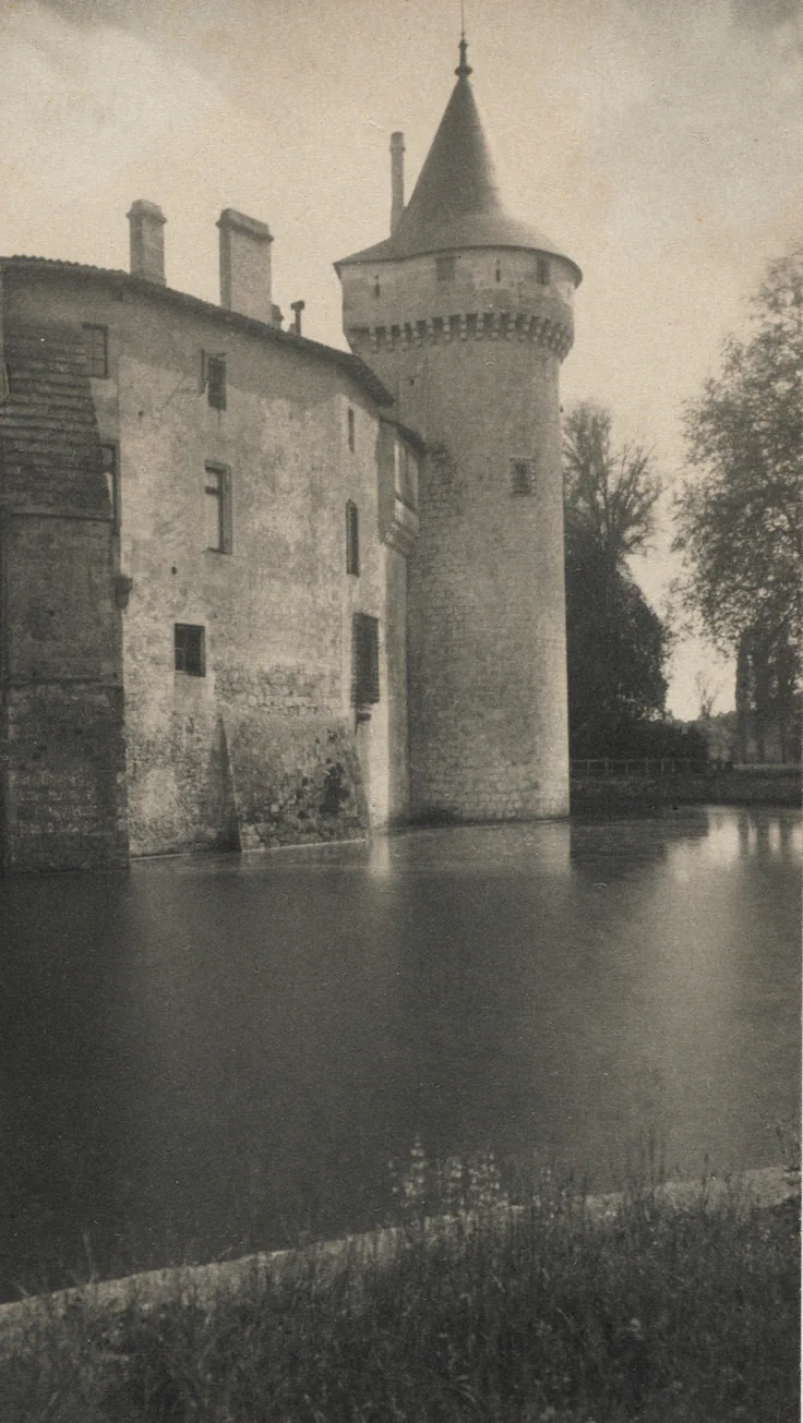 Chateau Montesquieu: platinum print by Frederick H. Evans, c. 1900.