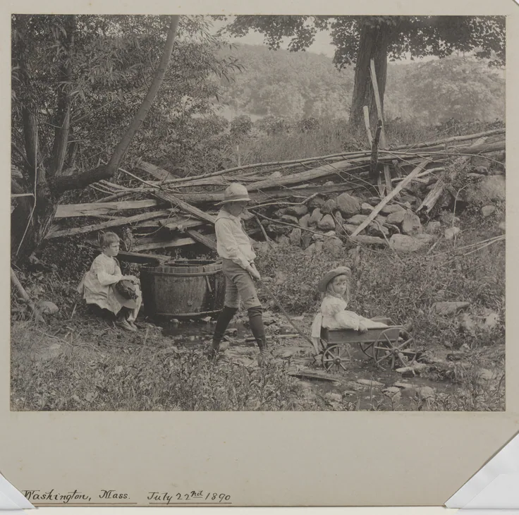 Mount Washington, Massachusetts, July 22, 1890: platinum print by Robert Stuart Redfield, 1890.