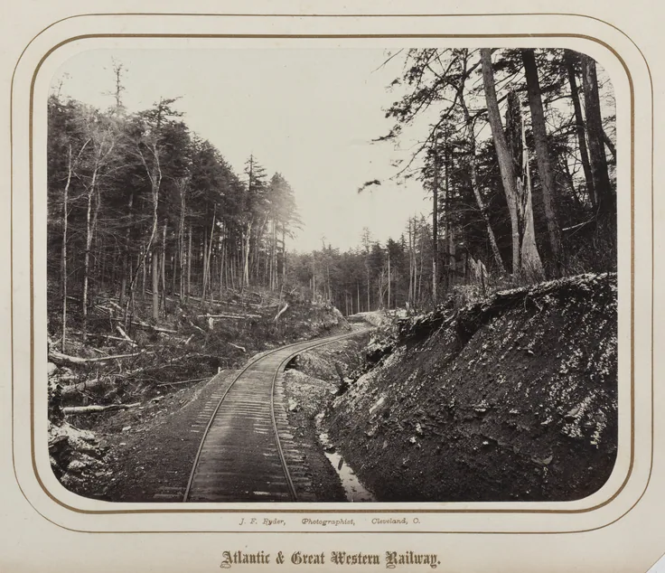 Untitled: albumen print from wet collodion negative by James Fitzallen Ryder, 1862.