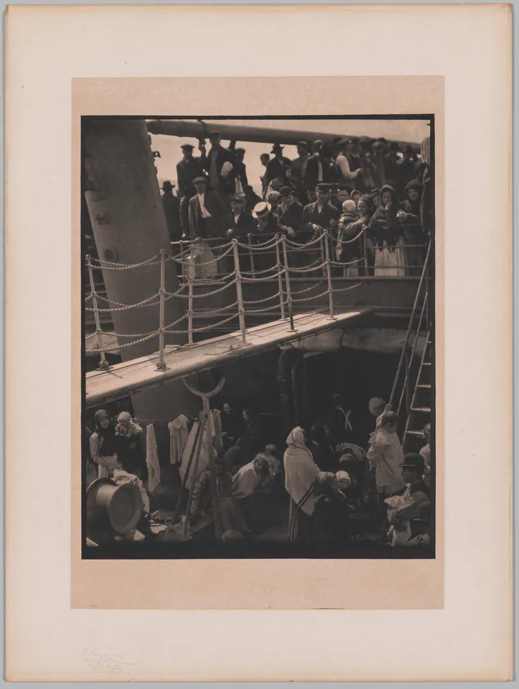 The Steerage: photogravure by Alfred Stieglitz, 1907.