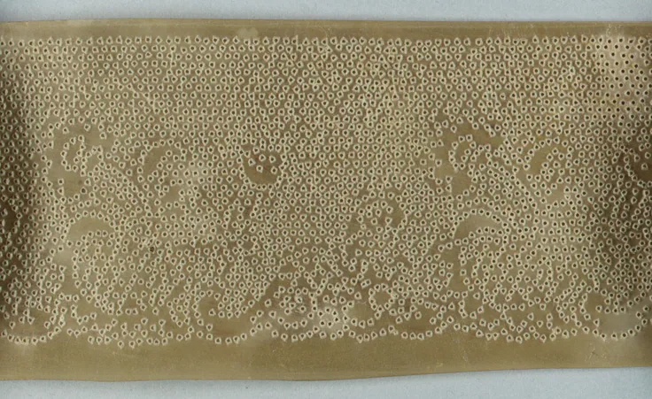 Pattern: parchment, ca. 1840.