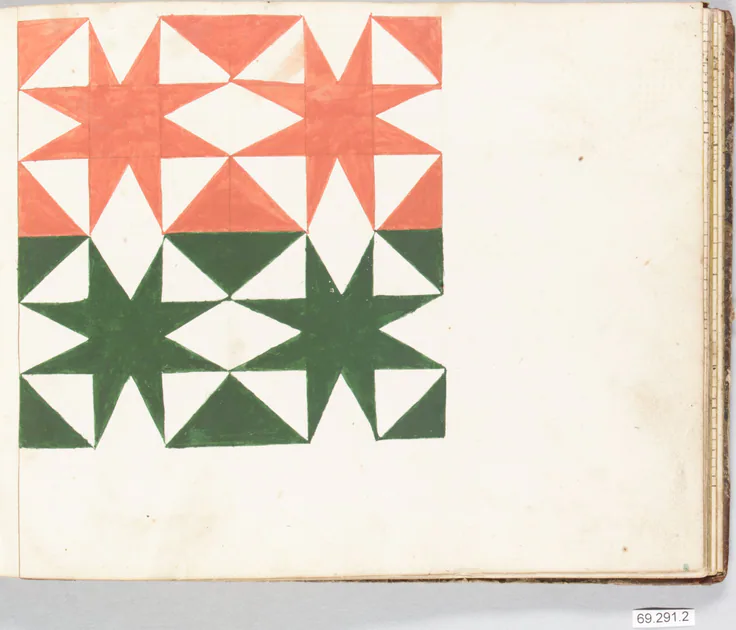 Pattern Book: paper by American, 1830–70.